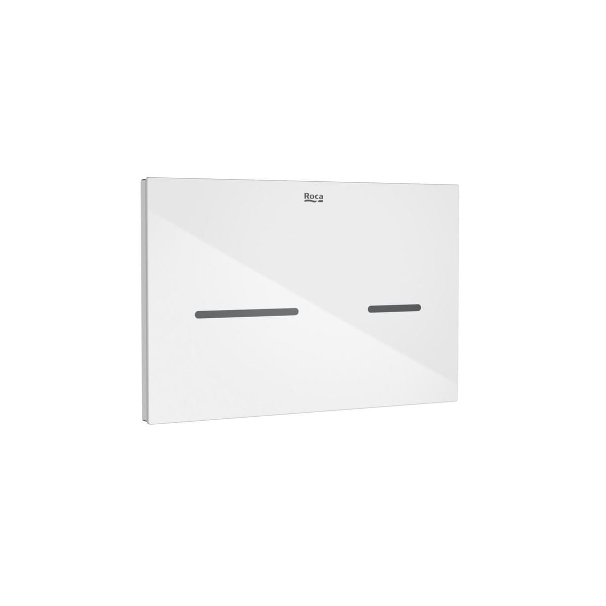 Roca Flush Plate White Roca Duplo One EP3 Electronic Sensor Flush Plate