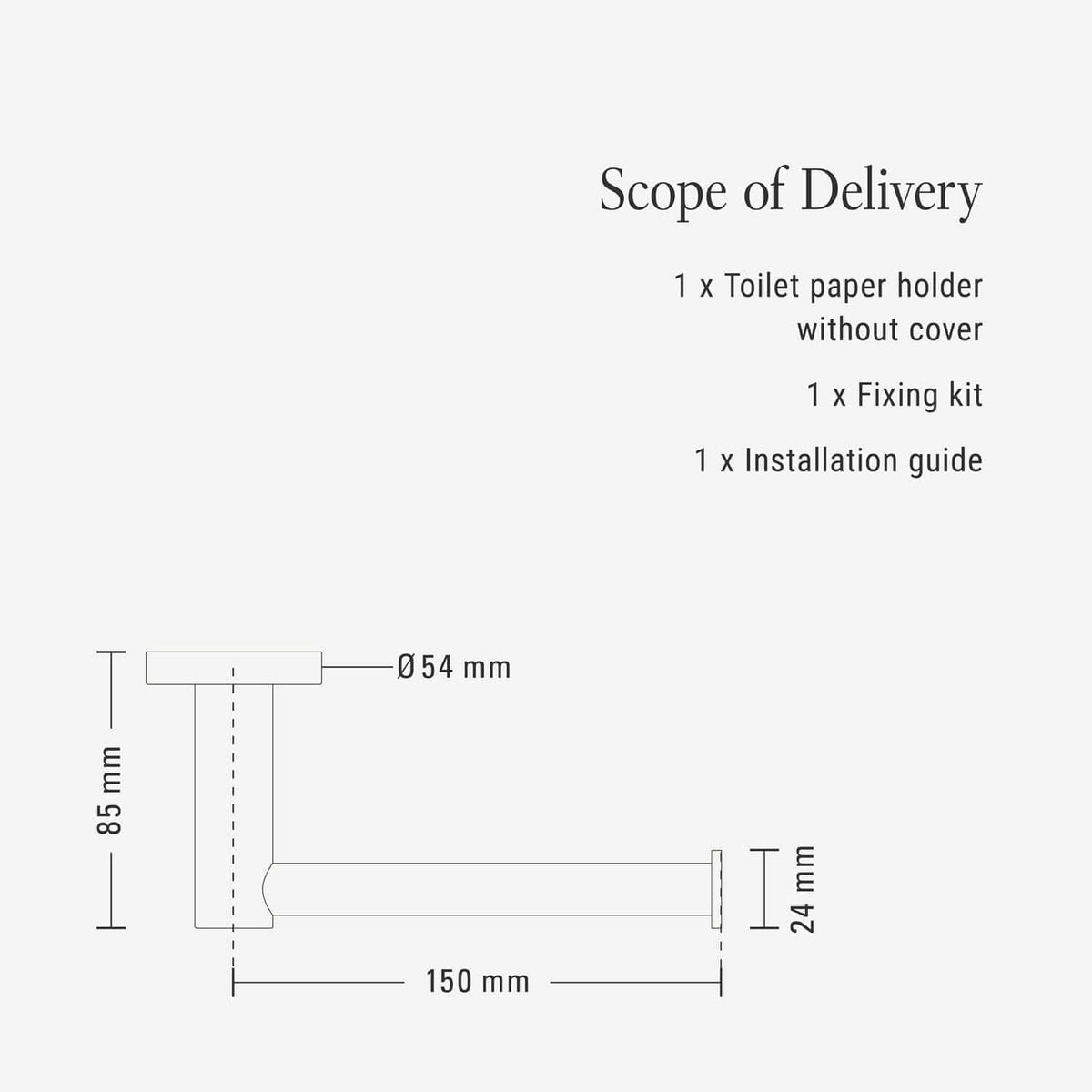 Villeroy & Boch Toilet Roll Holder Villeroy & Boch Elements Tender Toilet Roll Holder