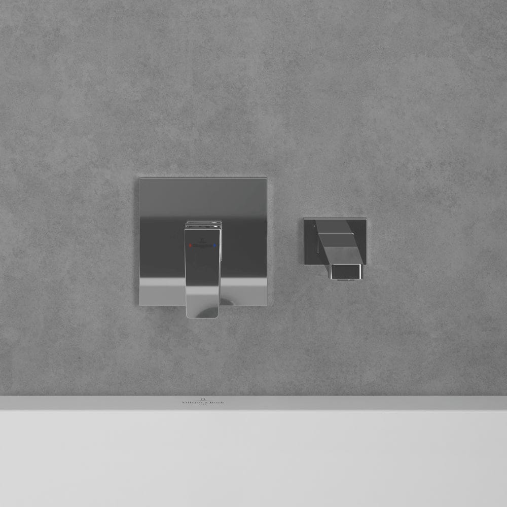 Villeroy & Boch Concealed Shower Valve Villeroy & Boch Architectura Concealed 1-Outlet Single Lever Trim Set