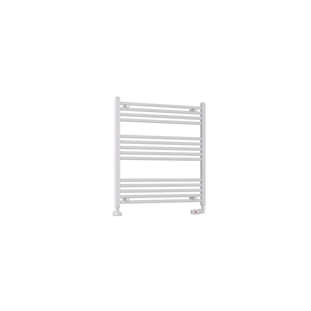 Eastbrook Wendover Straight Vertical Heated Towel Rail in White