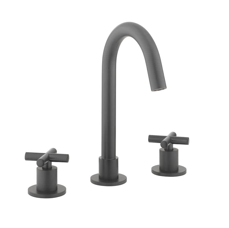 Crosswater 3 Tap Hole Basin Set Slate Crosswater MPRO Crosshead 3 Hole Basin Mixer Tap