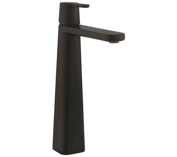 Crosswater Marvel Tall Mono Basin Mixer Tap in Matt Black