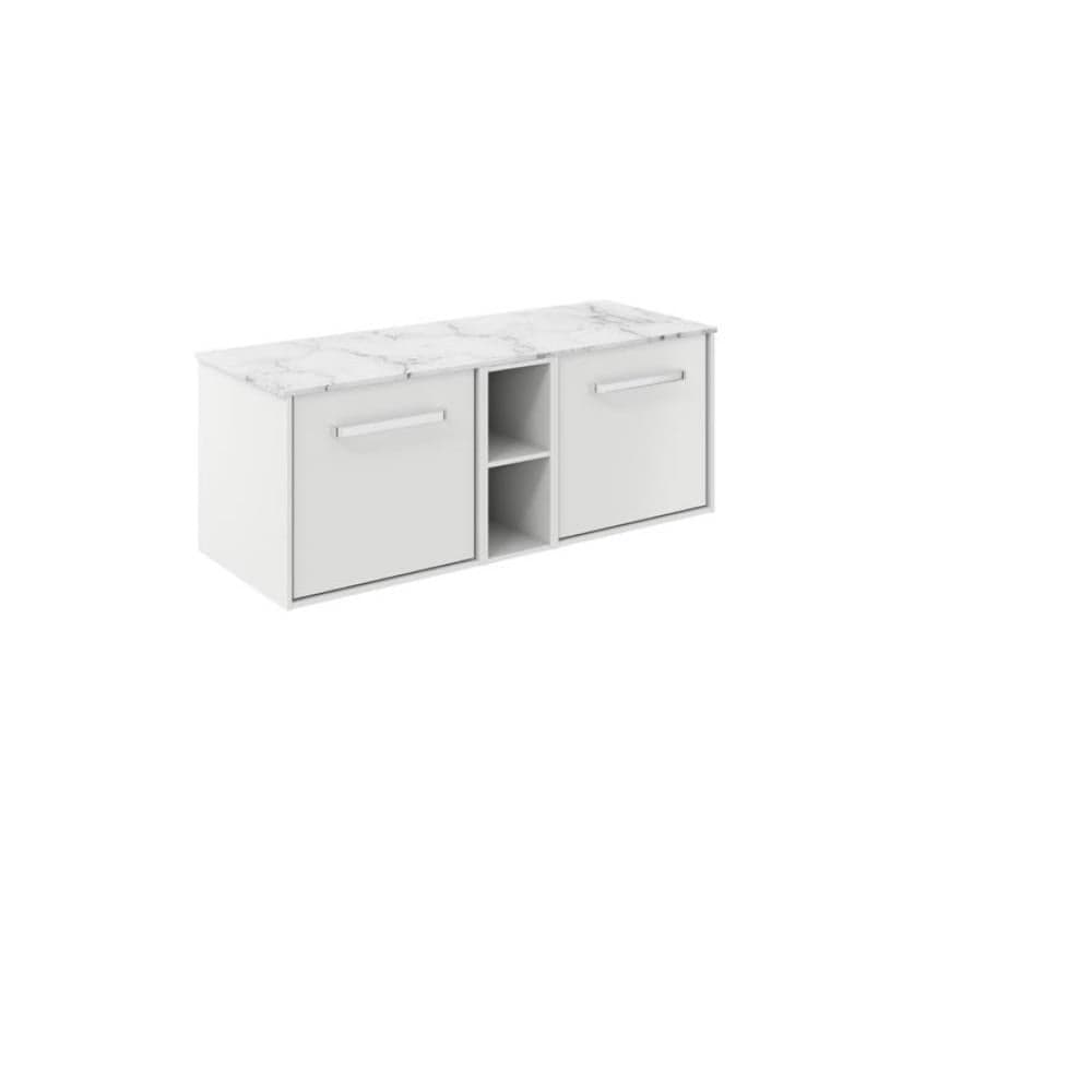 Crosswater Infinity Wall Mounted Vanity Unit with Worktop