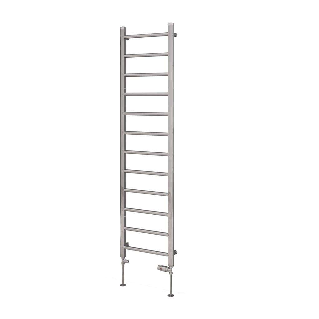 Eastbrook Ladder Rail 1750 x 450 / Central Heating Eastbrook Tuscan Round Heated Towel Rail in Chrome