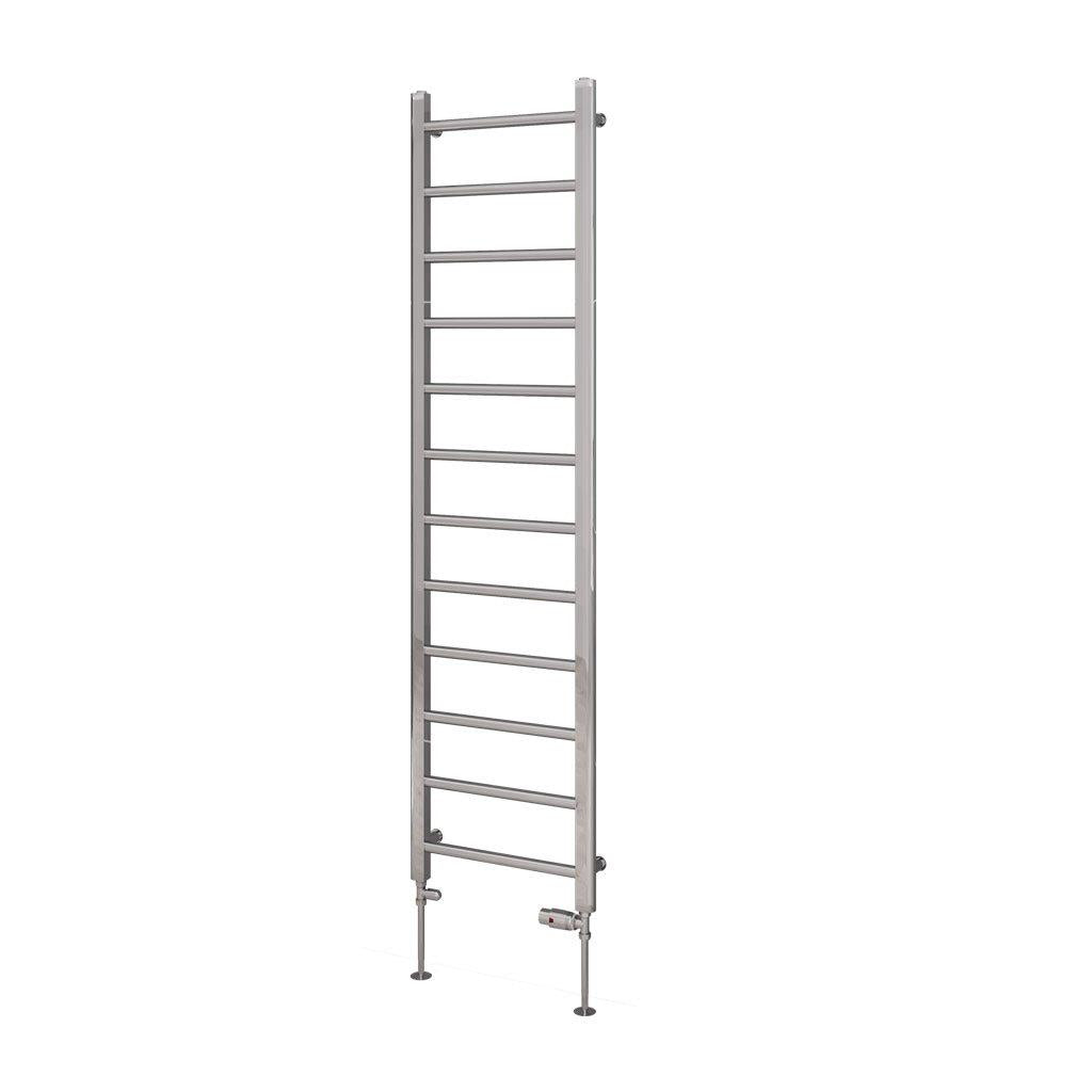 Eastbrook Tuscan Round Heated Towel Rail in Chrome