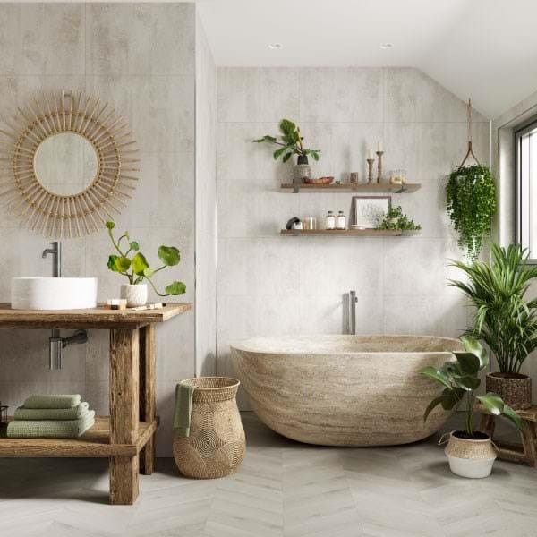 Multipanel Click Flooring Multipanel Click Drop 2.29M² Interlocking Geometric Vinyl Chevron Flooring - Prespa