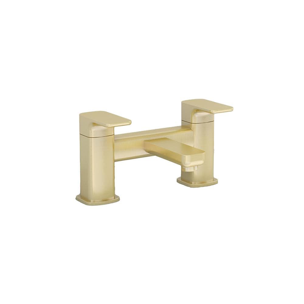 Imex Bath Mixer Brushed Brass Imex Flite Bath Filler