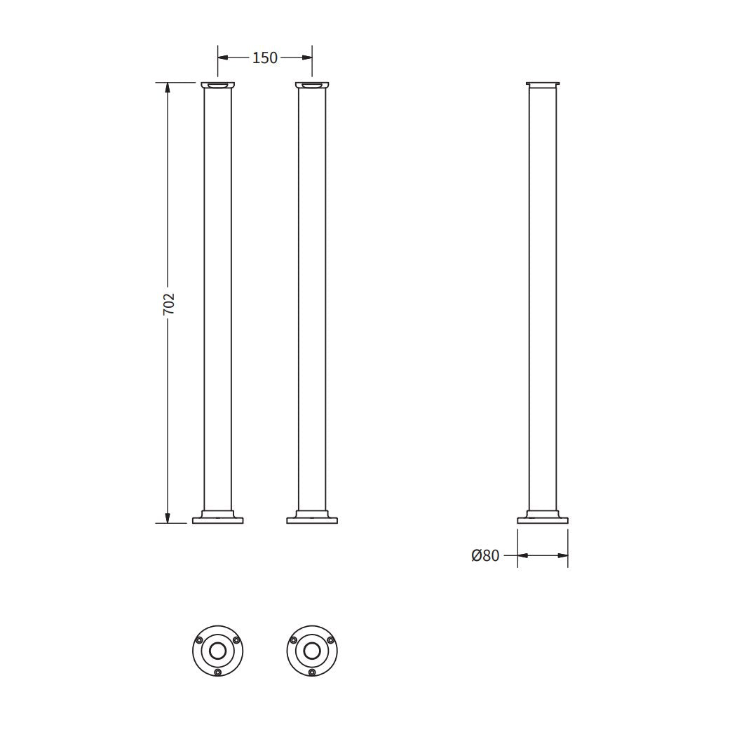 Crosswater Freestanding Bath Filler Crosswater Belgravia Floor Standing Bath Filler