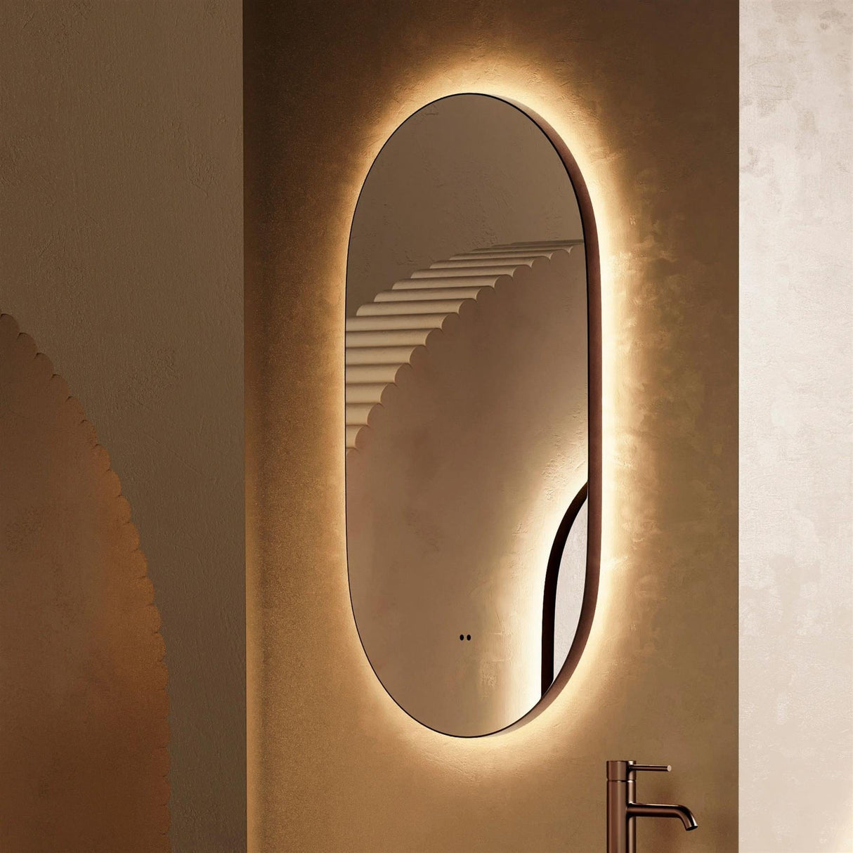 hib. Illuminated Mirror hib. Arcane Pill 50 LED Illuminated Mirror