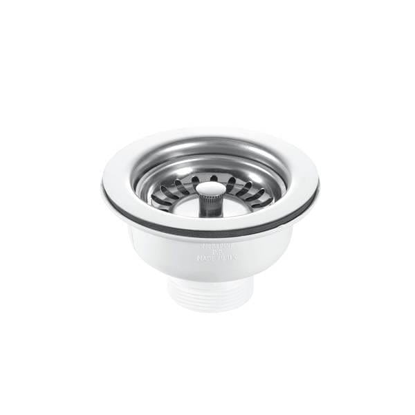 RAK Basin Waste RAK 90mm Stainless Steel Basket Strainer Waste - Stem Ball Plug