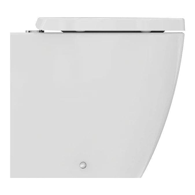 Ideal Standard Back to Wall Toilet Ideal Standard i.life S Back to Wall Compact Rimless Toilet with Soft Close Seat
