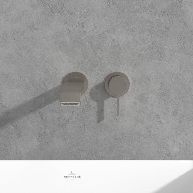 Villeroy & Boch Wall Mounted Basin Tap Villeroy & Boch Dawn Wall Mounted Single Lever Basin Mixer Tap