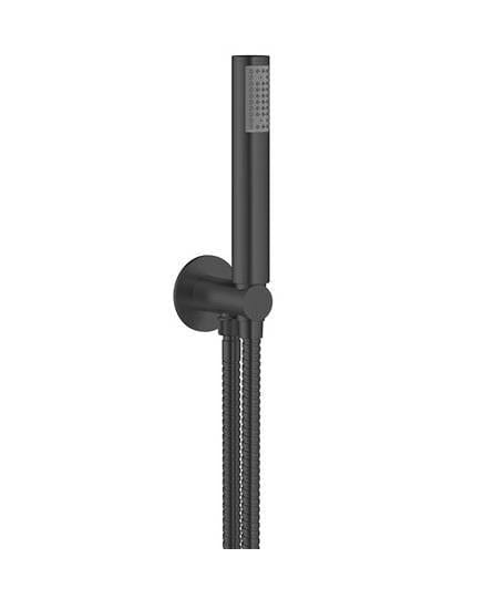 Crosswater Shower Handset Slate Crosswater MPRO Wall Mounted Shower Kit with Outlet and Hose - Choose Finish - PRO963WOPTION