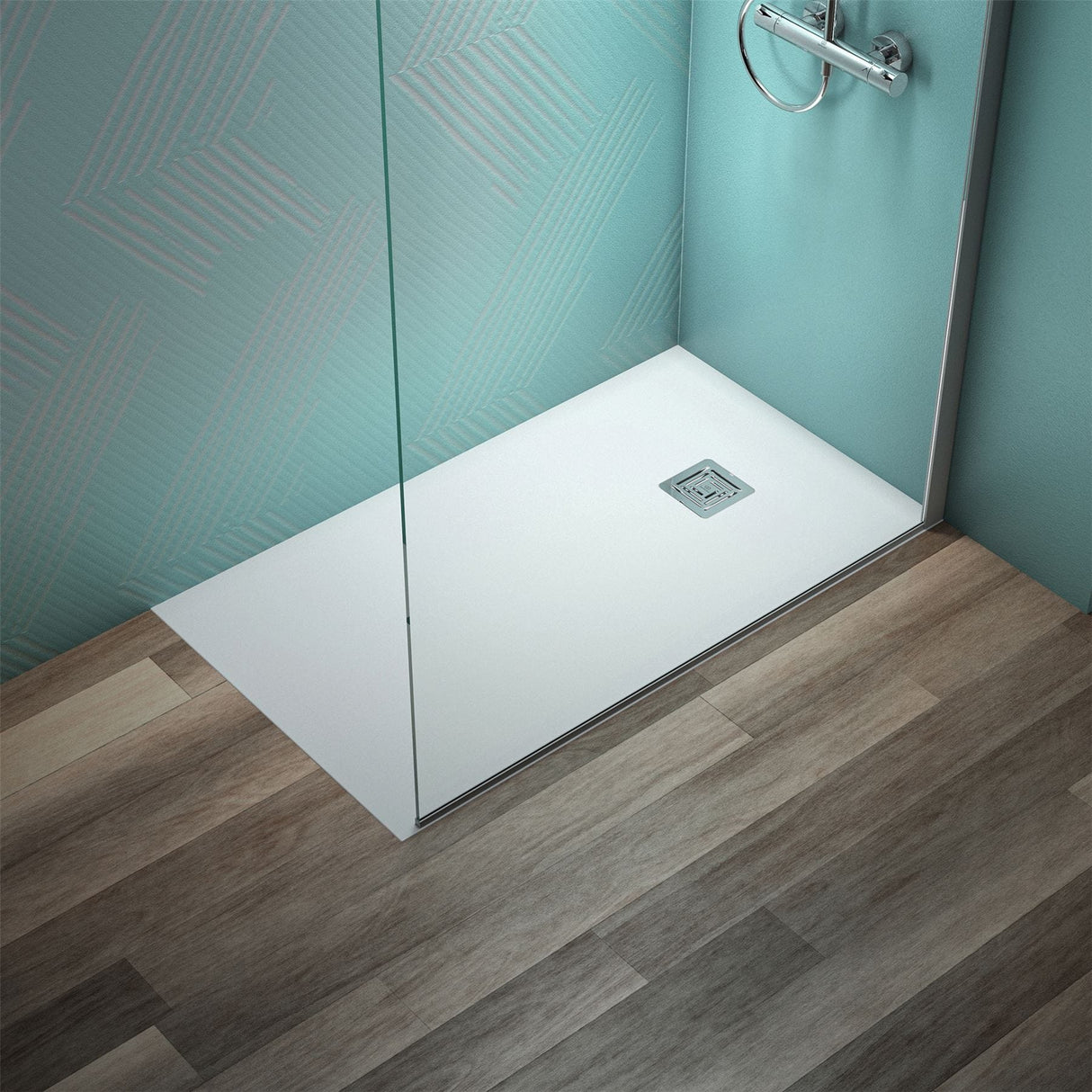 Ideal Standard Rectangle Shower Tray Pure White / 1200 x 700mm Ideal Standard Ultra Flat S+ Shower Tray 30mm including Waste