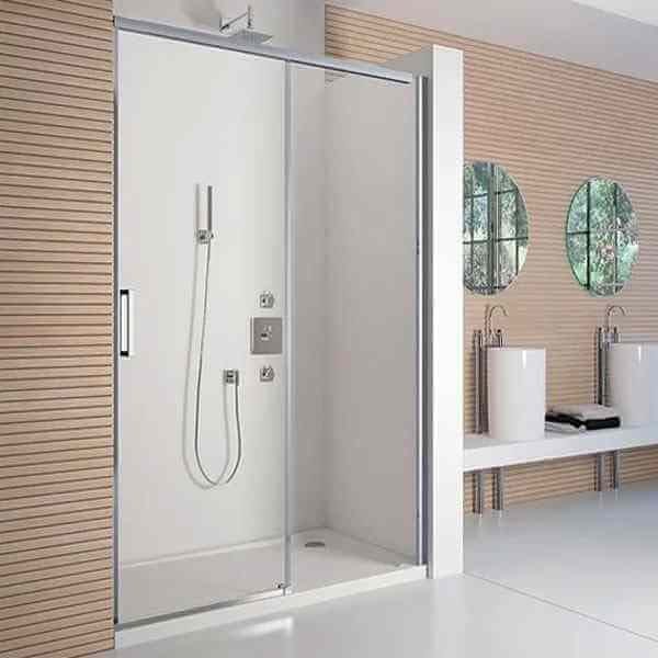 Merlyn Side Panel 900mm Merlyn 8 Series Side Panel for Frameless Sliding Door