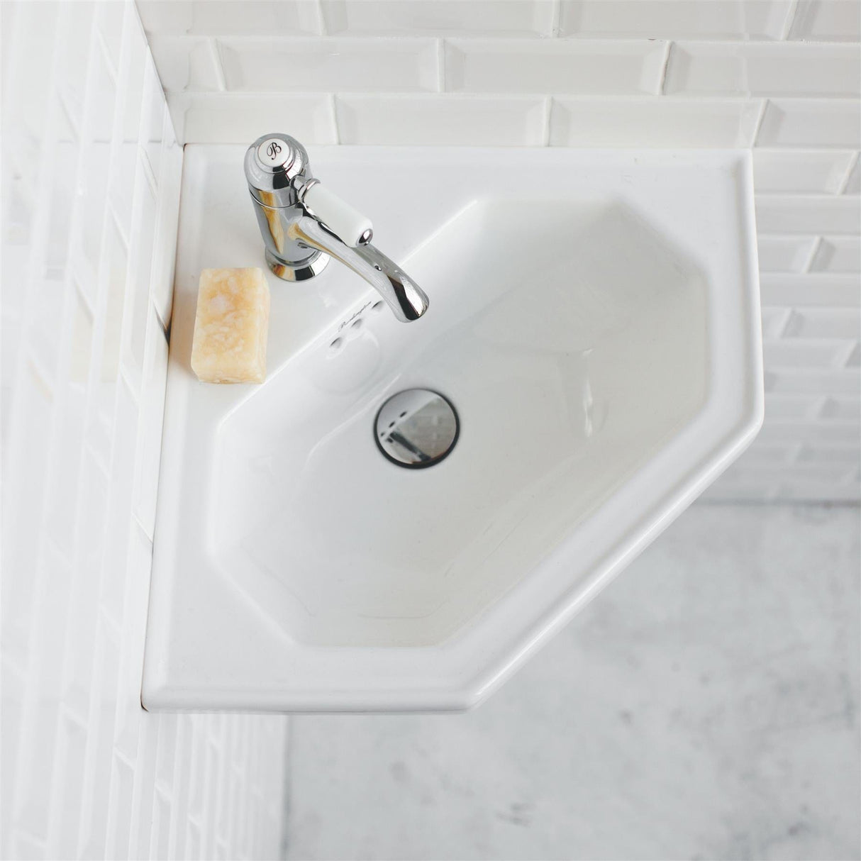 Burlington Cloakroom Basin Burlington Traditional Corner Cloakroom Basin