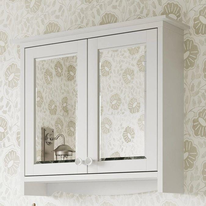 Burlington Mirrored Cabinet Burlington Guild 650mm Mirrored Cabinet