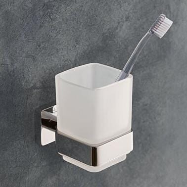 Villeroy & Boch Toothbrush Holder Chrome Villeroy & Boch Elements Striking Tumbler Holder