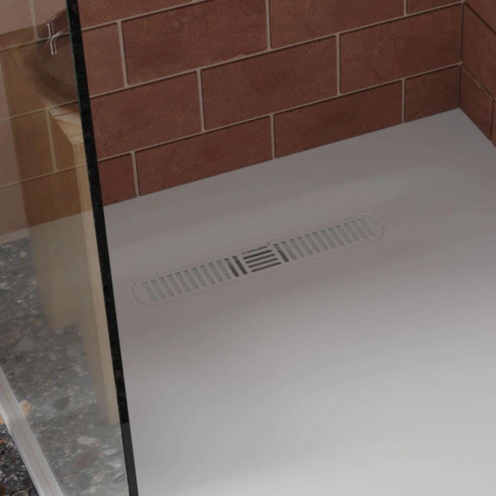 Crosswater Rectangle Shower Tray Crosswater Vito Rectangle 25mm Stone Resin Shower Tray