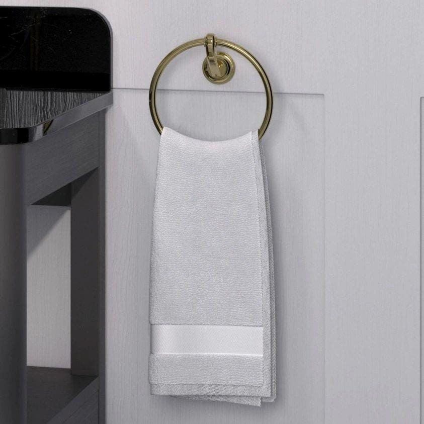 Burlington Towel Rails and Rings Gold Burlington Guild Towel Ring