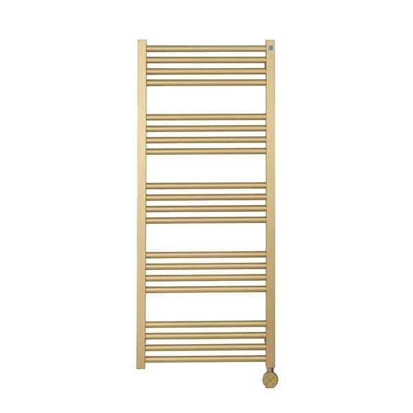 Crosswater Ladder Rails Crosswater MPRO All Electric Towel Warmer in Brushed Brass