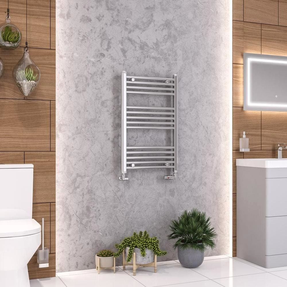 Eastbrook Wendover Straight Heated Towel Rail in Chrome