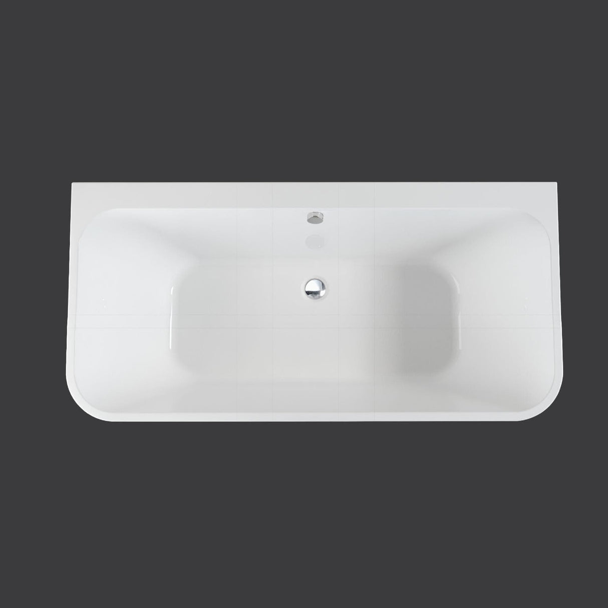 Imex Back to Wall Freestanding Baths Imex Ravine Back to Wall Freestanding Bath
