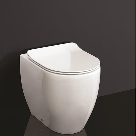 Crosswater Back To Wall Toilet Crosswater Glide II Back to Wall Rimless Toilet with Quick Release Soft Close Seat