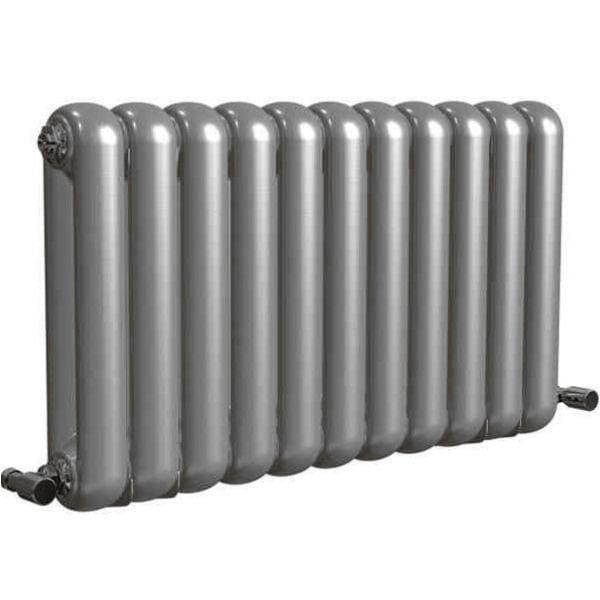 Vogue Column Radiator 450 x 1202mm Vogue Mode II Traditional 2 Column Radiator in Anthracite
