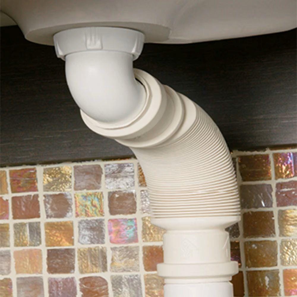 Crosswater Bottle Trap Crosswater Furniture Bottle Trap in White