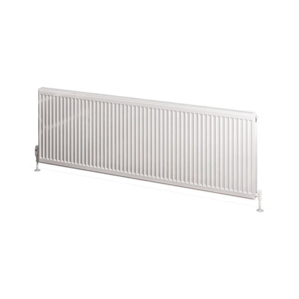 Aquarius Type 11 Compact Panel Radiator In Gloss White