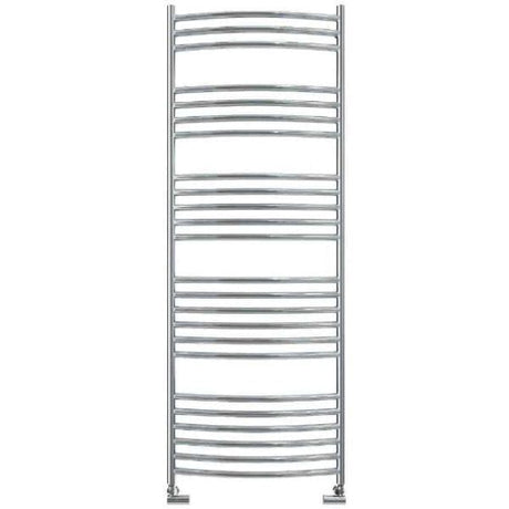 Vogue Ladder Rail 1600 x 600 / Central Heating Vogue Kerve Curved Ladder Rail in Polished Stainless Steel