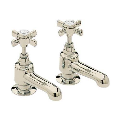 Heritage Dawlish Bath Pillar Taps (Pair)