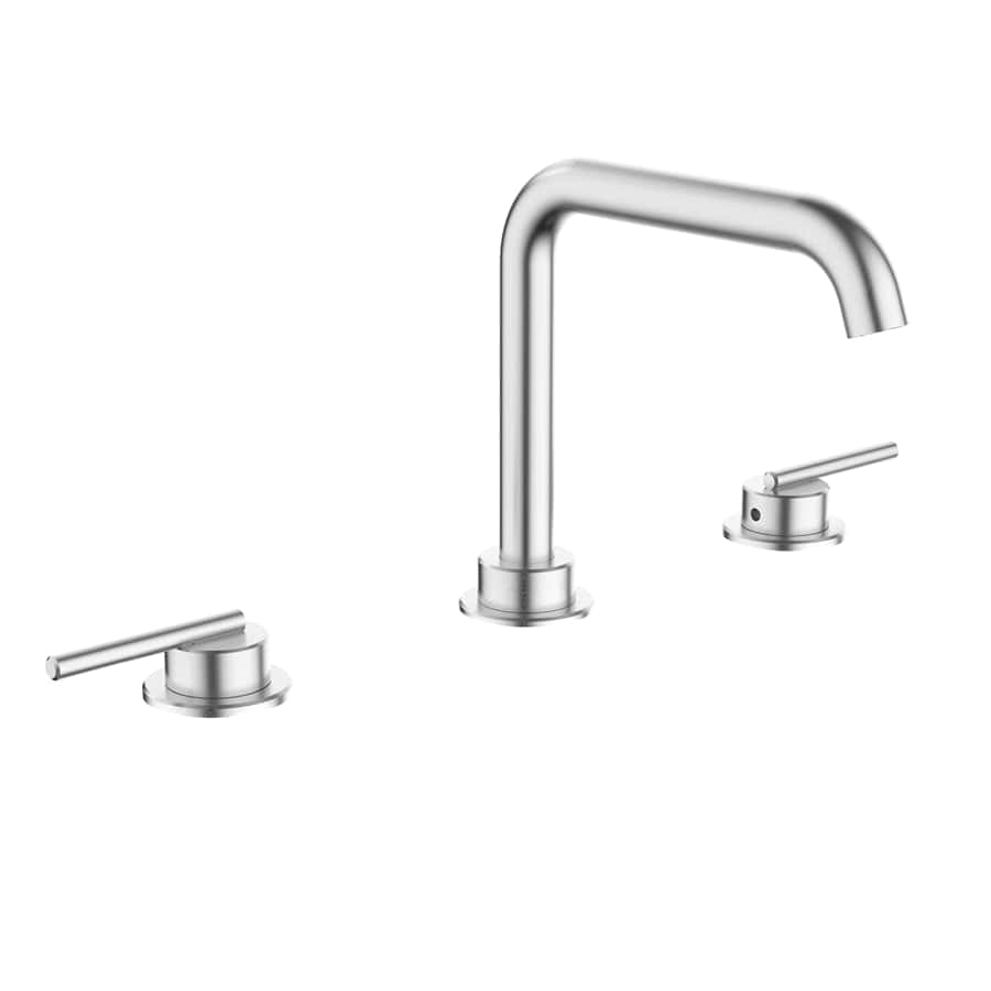 Crosswater 3 Tap Hole Basin Set Stainless Steel Crosswater 3ONE6 Lever 3 Hole Basin Mixer Tap