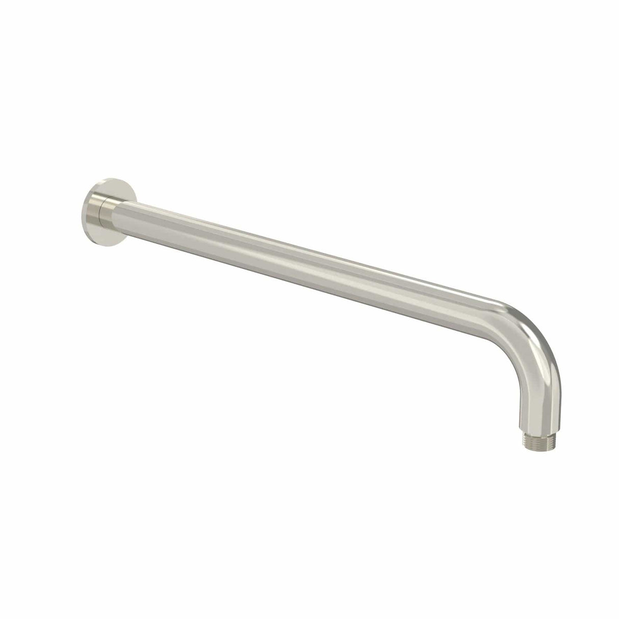 Saneux Fixed Shower Arm Brushed Nickel Saneux Cos 400mm Wall Mounted Shower Arm