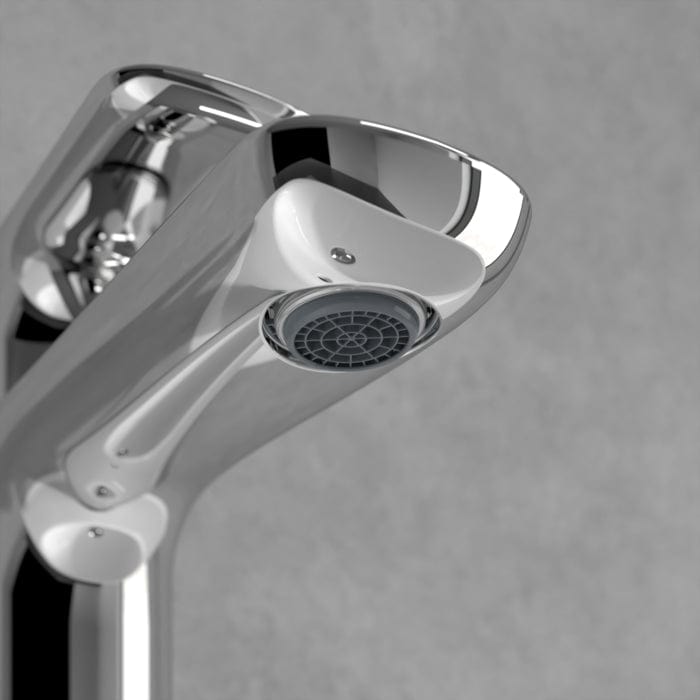 Villeroy & Boch Mono Basin Tap Villeroy & Boch O.Novo Single Lever Basin Mixer Tap with Pop-Up Waste in Chrome