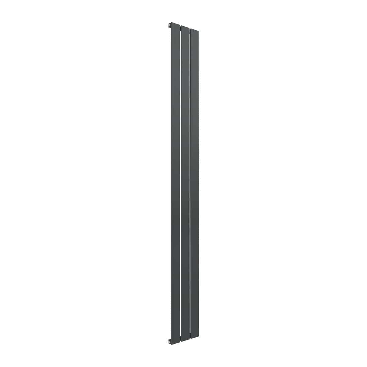 Reina Panel Radiator 1800 x 218mm / Anthracite Reina Flat Vertical Single Panel Radiator