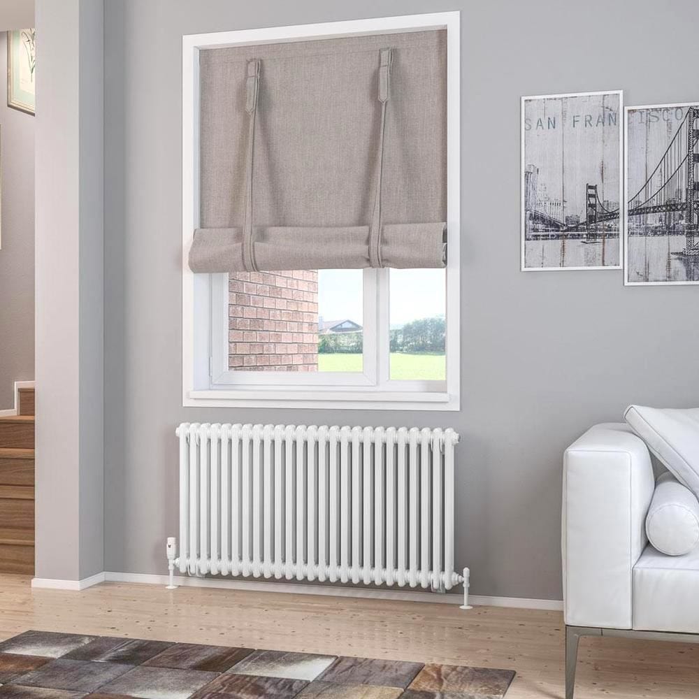 Eastbrook Rivassa Traditional 2 Column Radiator in Gloss White