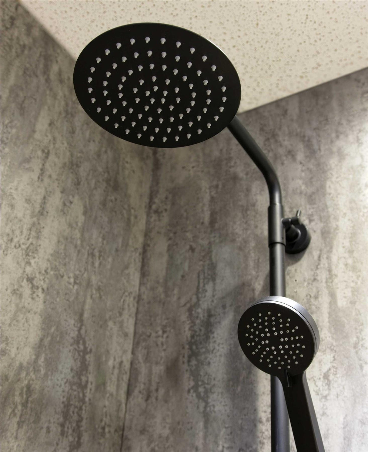 Aquarius Exposed Shower Set Aquarius RainLux Cool Touch Adjustable Round Exposed Shower Valve and Kit