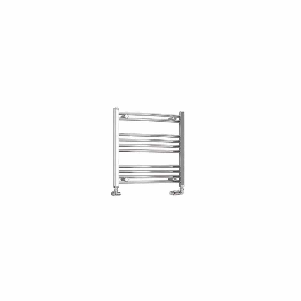 Eastbrook Ladder Rail Eastbrook Wendover Curved Vertical Heated Towel Rail in Chrome