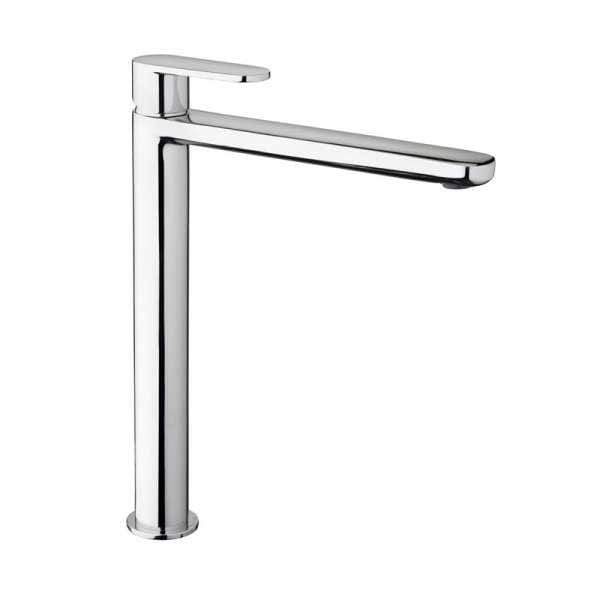 Tissino Mono Basin Tap Tissino Savena High Spout Mono Basin Mixer Tap in Chrome