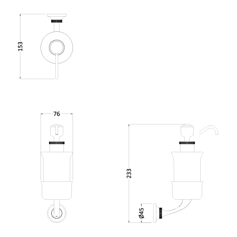 Burlington Soap Dispenser Burlington Guild Soap Dispenser
