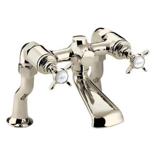 Heritage Bath Mixer Vintage Gold Heritage Dawlish Bath Filler