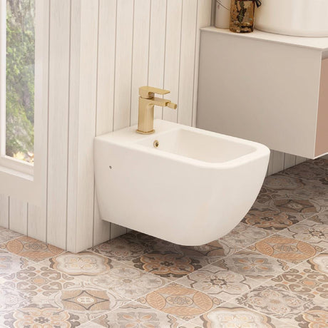 Imex Bidet Imex Essence Wall Hung Bidet in Gloss White