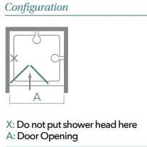 Merlyn Bi-Fold Shower Door Merlyn Series 6 Bifold Door