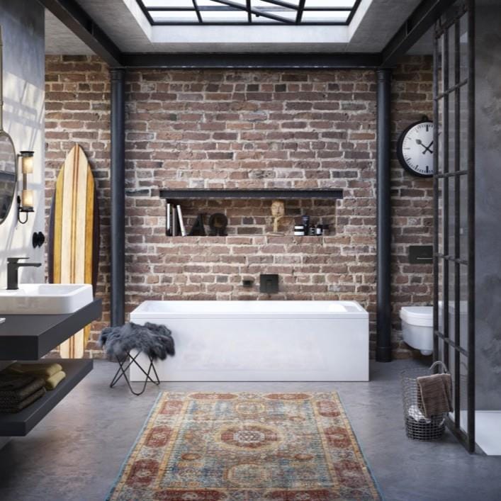 Villeroy and Boch Single Ended Bath Villeroy & Boch Architectura Rectangular Single Ended Bath in White Alpin