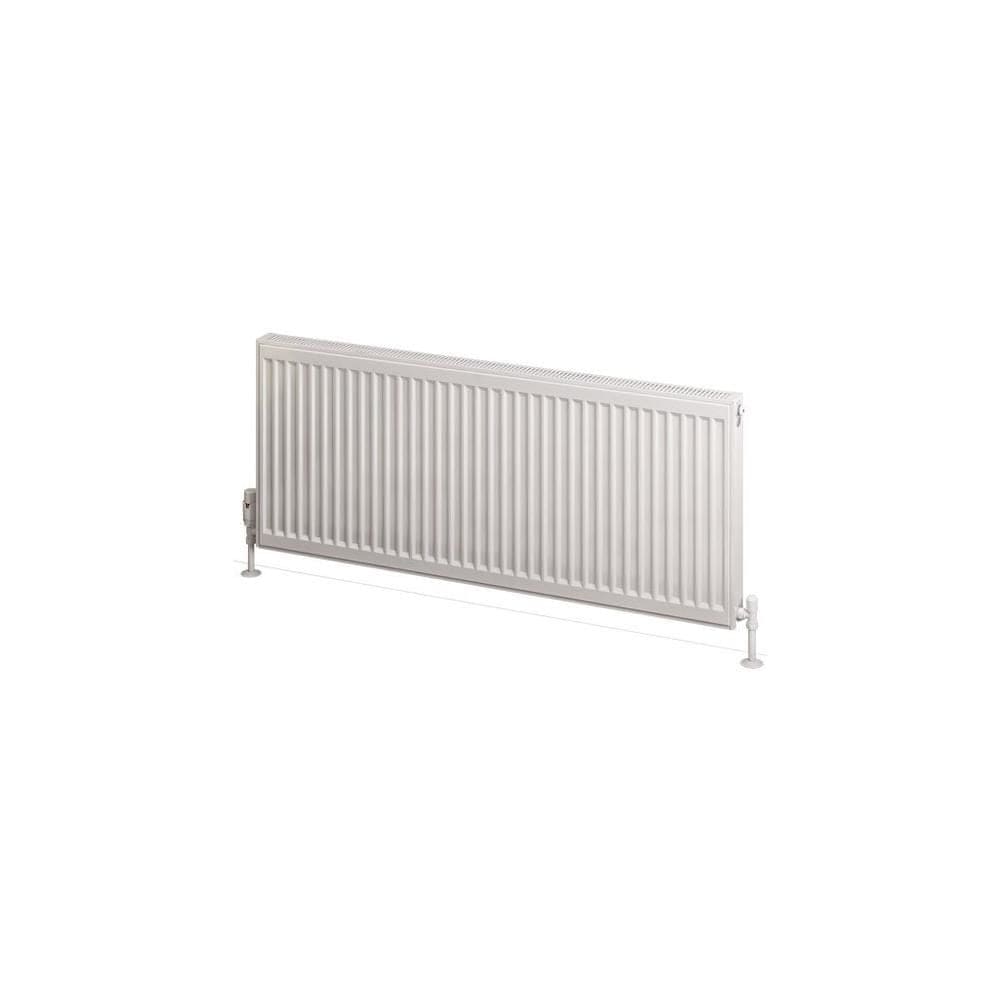 Aquarius Type 21 Compact Panel Radiator In Gloss White