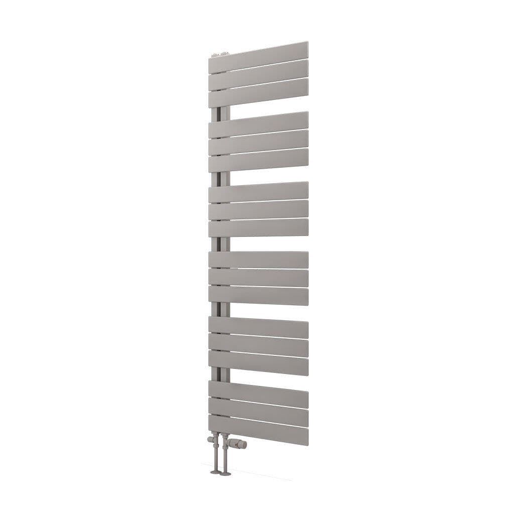 Eastbrook Designer Towel Radiator 1640 x 500 / Central Heating Eastbrook Helmsley Straight Vertical Designer Towel Rail in Matt Grey