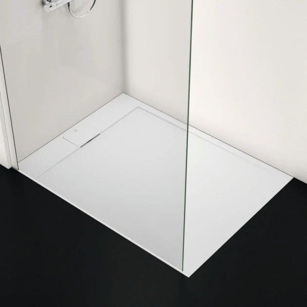 Ideal Standard Rectangle Shower Tray 1200 x 800 Ideal Standard Ultra Flat S i.life Shower Tray in Pure White