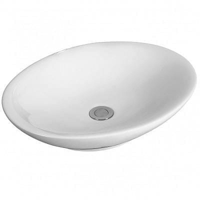 Imex Countertop Basin Imex Fyori Countertop Basin 500mm in Gloss White
